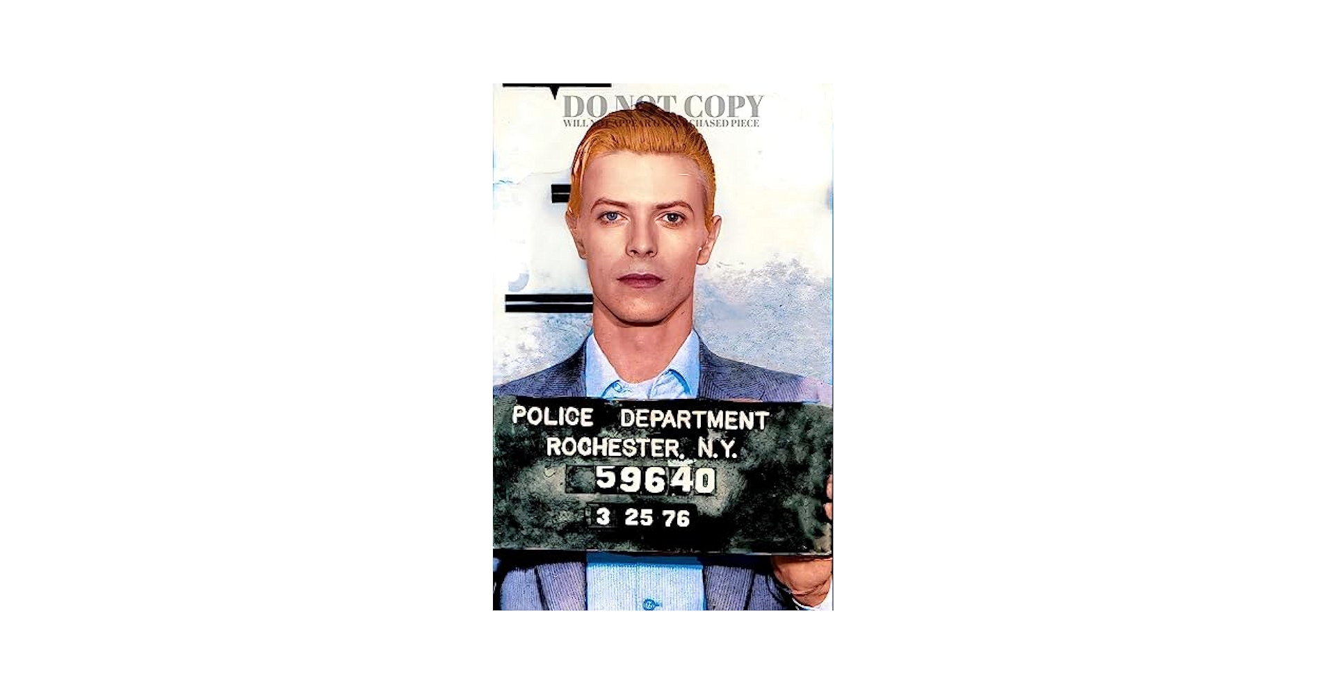 Amazon.com: David Bowie Mugshot Photograph 11 X 17